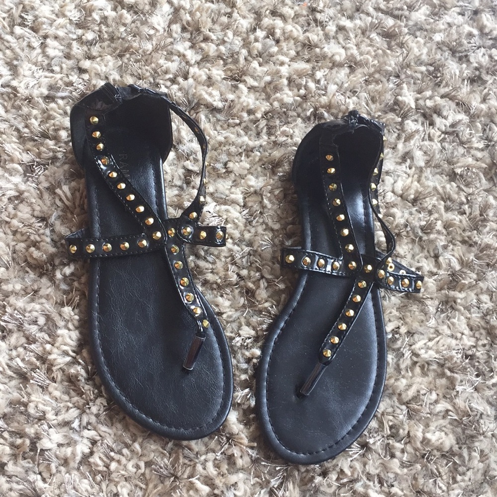 Black sandals